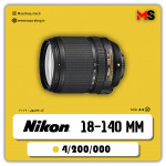 لنز نیکون AF-S DX NIKKOR 18-140mm f/3.5-5.6G ED VR دست دوم